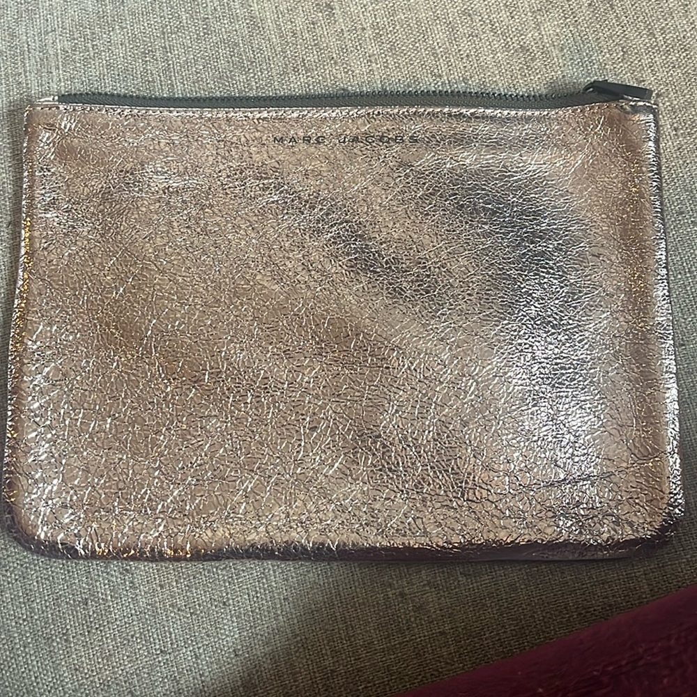 Rose gold Marc Jacobs clutch